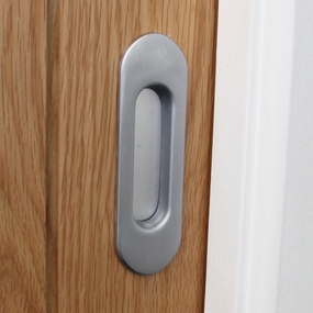 144 Oval Sliding Door Handle