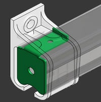 1A/301EC Bracket End Clip