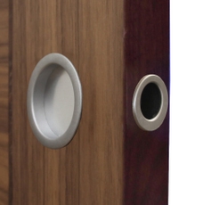 385 Round Sliding Door Handle Set