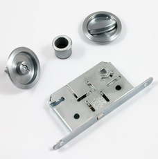 390 Round Sliding Door Lock Set