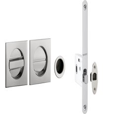 60SQ Square Sliding Door Lock Set