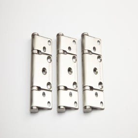 SF6 Securefold Hinge Set Offset Inward Opening (Standard)