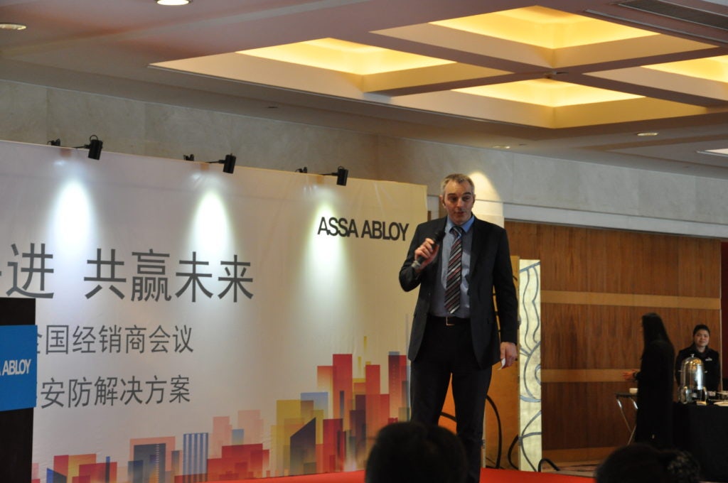 P C Henderson Attends Assa Abloy Security Solutions Conference and Meets Key Chinese Partners