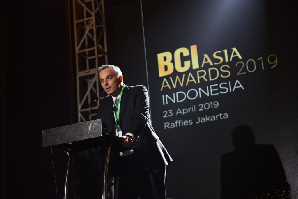 P C Henderson Present Top Award at BCI Asia Awards in Indonesia